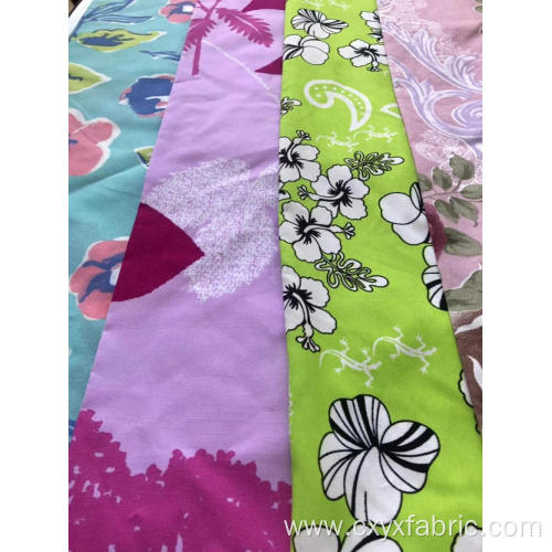 Polycotton disperse print fabric